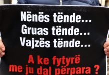 PROTEST PROTIV SEKSISTIČKOG JEZIKA NA KOSOVU